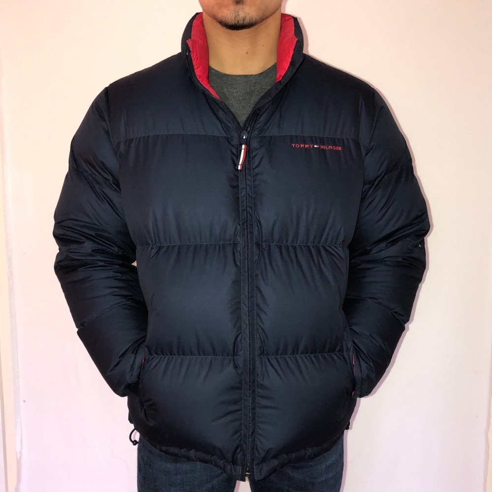 TOMMY HILFIGER PUFFER JACKET 💙❤️